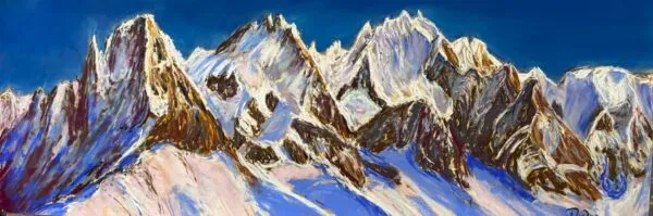 Aiguille des Chamonix from Plan Praz
