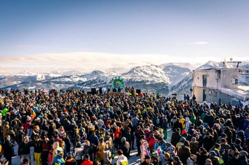Austria’s top ski resort Skicircus - Rave on Snow. Credit Printauflosung GoodBY