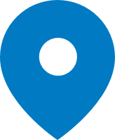 blue map pin