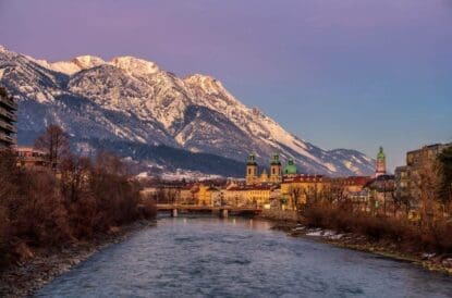 SKI plus CITY Pass Stubai Innsbruck - the River Inn credit Innsbruck Tourismus and Markus Mair
