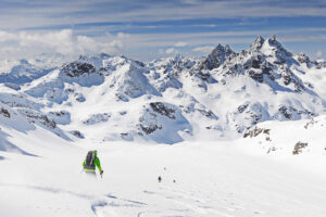 Ski Touring with Piste to Powder