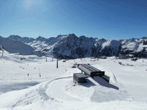 Skiing in Ischgl