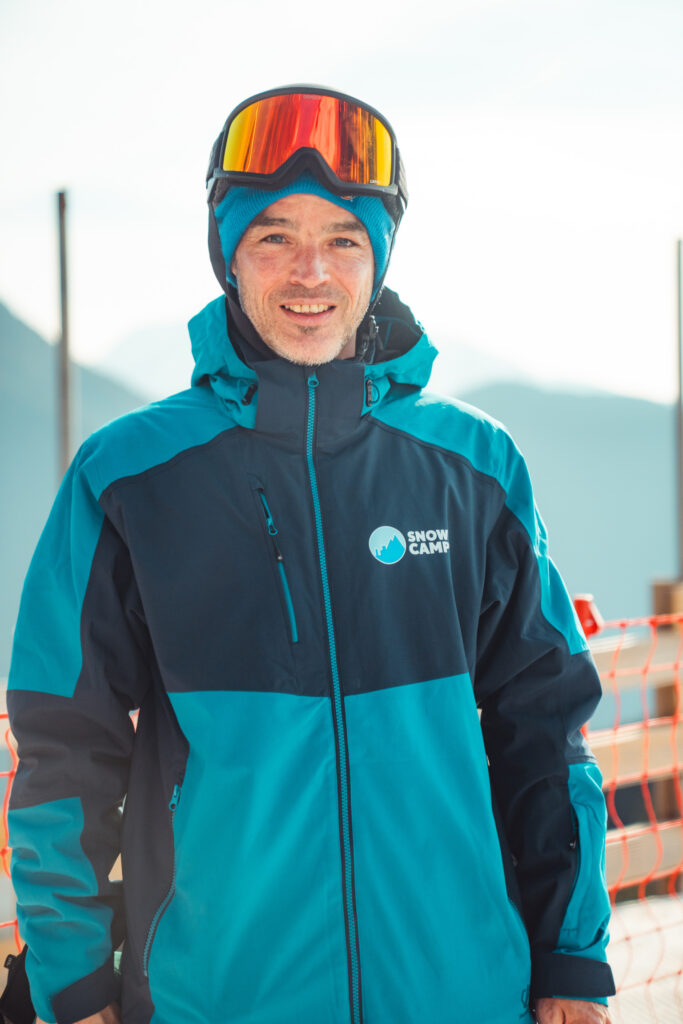 Picture of Angus in ski gear
