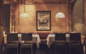 Dining in Davos