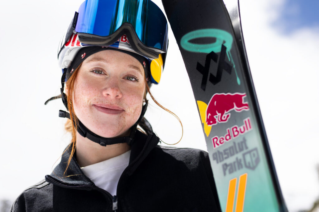Winter athlete Kirsty Muir (GB) poses for a portrait in Mammoth, Arizona, United States on May 5, 2025.