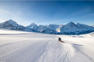 Skiing in Jungfrau