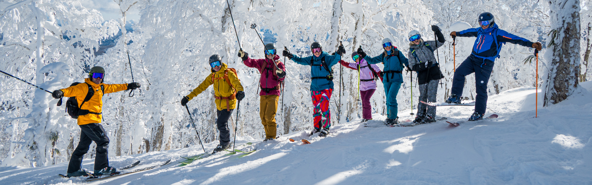 Ski Club members on a Bucket List heli-skiing adventure