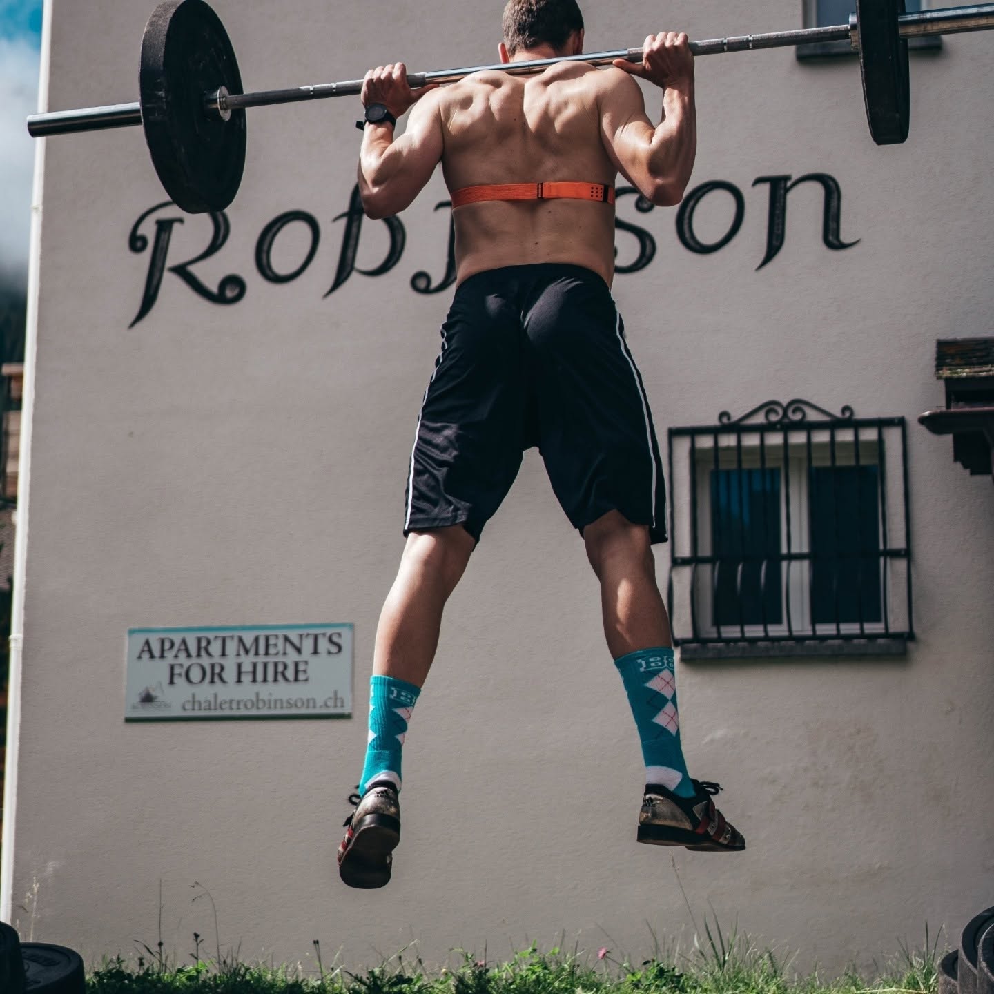Dave Ryding weight lifting