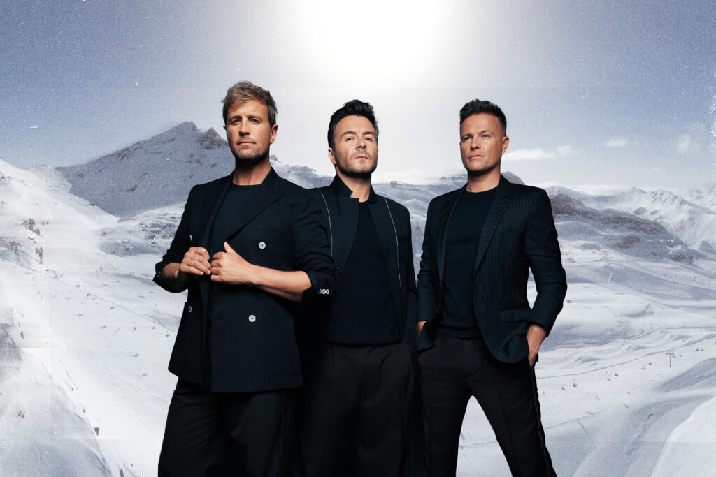 Westlife, headlining the Top of the Mountain Opening Concert in Ischgl