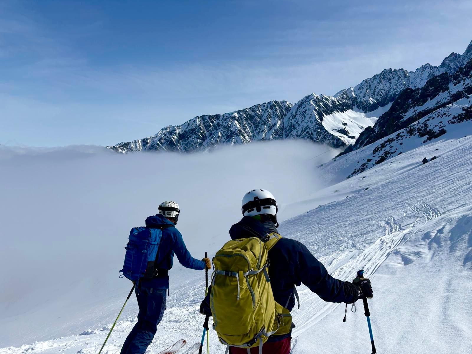 Above the clouds, Chamonix