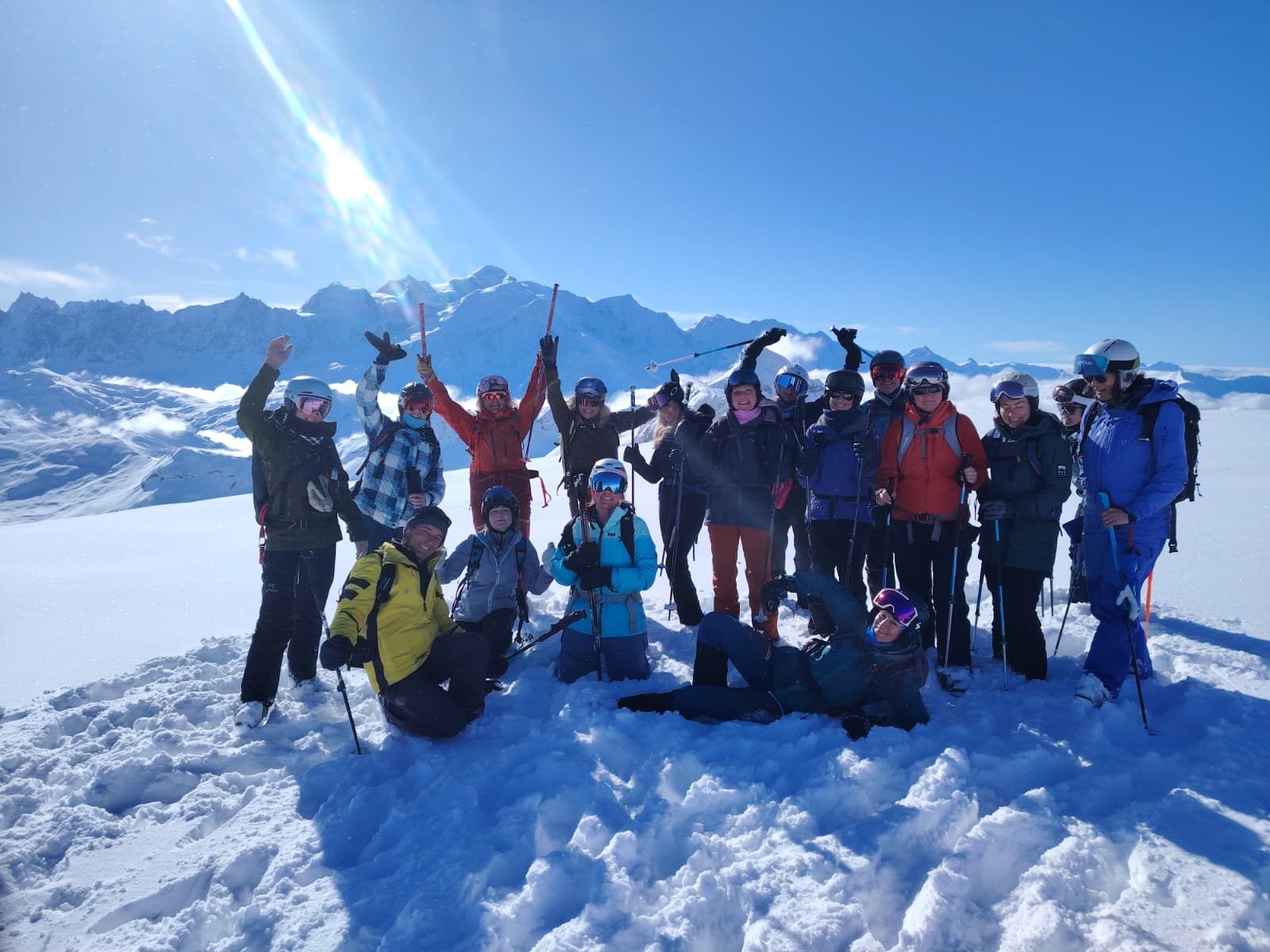 At the top, Flaine